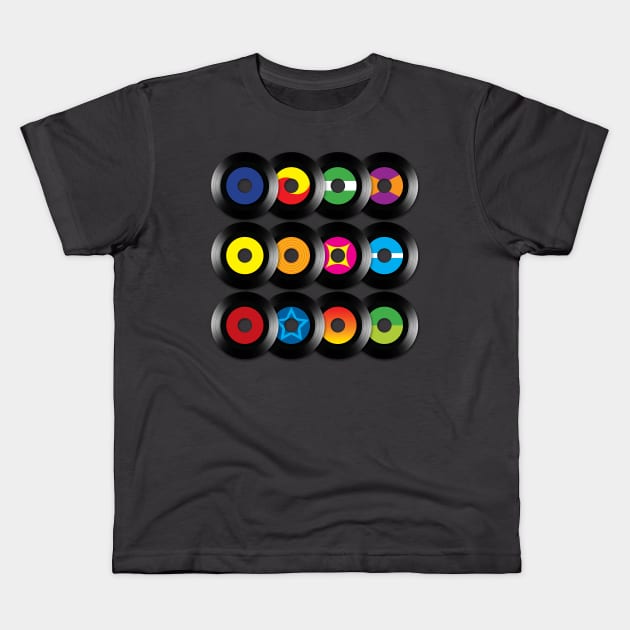 Dozen Donuts Kids T-Shirt by json designs